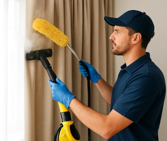 Trusted drapes cleaning technician Matty Curtain Cleaning edithvale-vic QLD