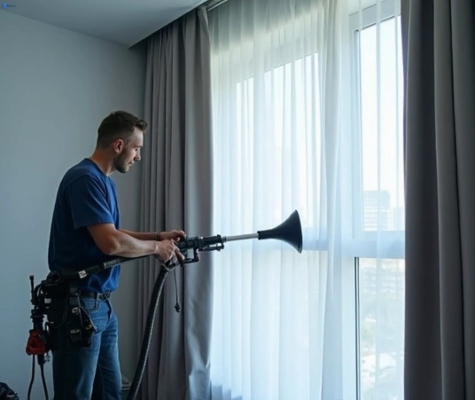 Professional drapes cleaning process tools Matty Curtain Cleaning edithvale-vic