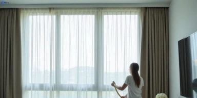Delicate sheer drape cleaning edithvale-vic Matty Curtain Cleaning